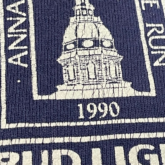 Vintage 1990s Bud Light Annapolis Maryland Ten Mile Run 1990 Crewneck Sweatshirt - Picture 6 of 7